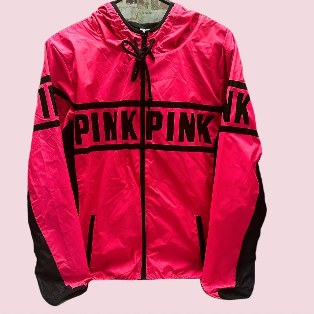 PINK Victoria's Secret Black Garment Jacket XS Limited Edition